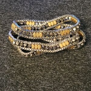 Stella & Dot triple wrap bracelet